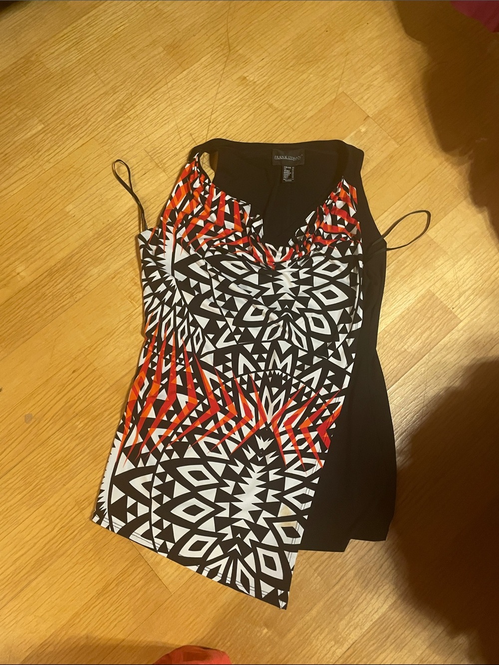 ☀️ SUMMER CLEARANCE 🛍️Frank Lyman Cowl Neck Layered Tank